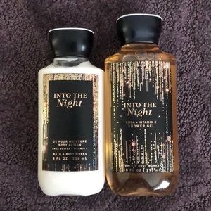 Bath and Body Works Set- Into the Night